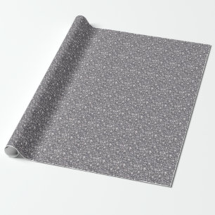 Papel De Regalo Vibrante parkly Purpurinoso plateado