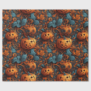Papel De Regalo Vibrante temática de Halloween