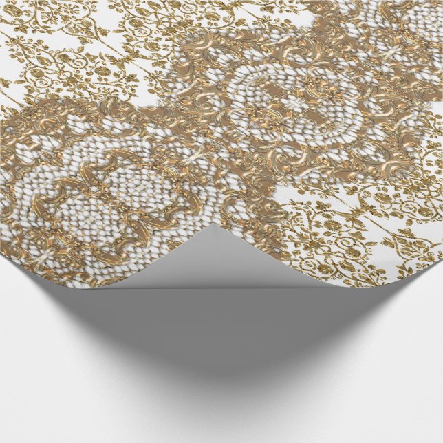 Papel De Regalo Victorian elegante de Deborah Layne (Esquina)