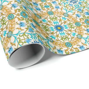 Papel De Regalo Vid por William Morris, Arte Textil Vintage
