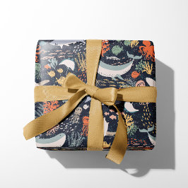 Papel De Regalo Vida marina