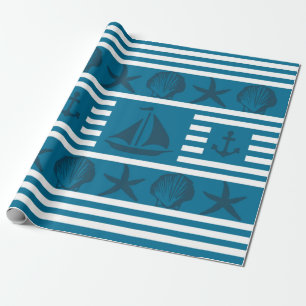 Papel De Regalo Vida marina