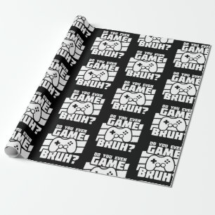 Papel De Regalo Video Game Player - Video Gaming - Divertido jugad