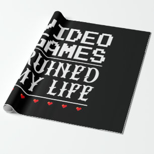 Papel De Regalo Videojuegos arruinaron mi vida