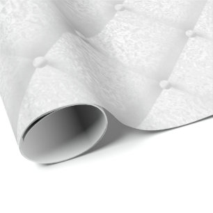 Papel De Regalo Vidrio de lujo de plata gris nacarado blanco