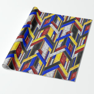 Papel De Regalo Vidrio manchado