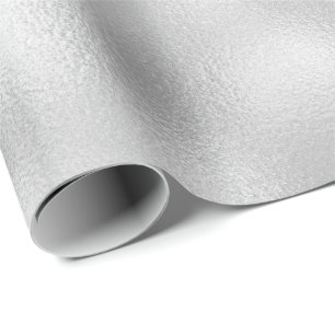 Papel De Regalo Vidrio urbano mínimo de plata gris gris blanco