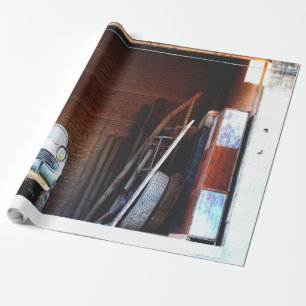 Papel De Regalo Viejo coche