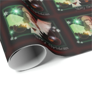 Papel de regalo viejo de la magia negra de las