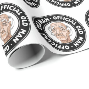 Papel De Regalo Viejo hombre oficial