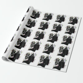 Papel De Regalo Viernes de Frankenstein