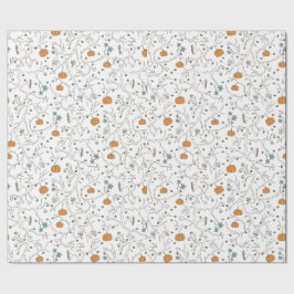 Papel De Regalo Vigne effrayante pour Halloween