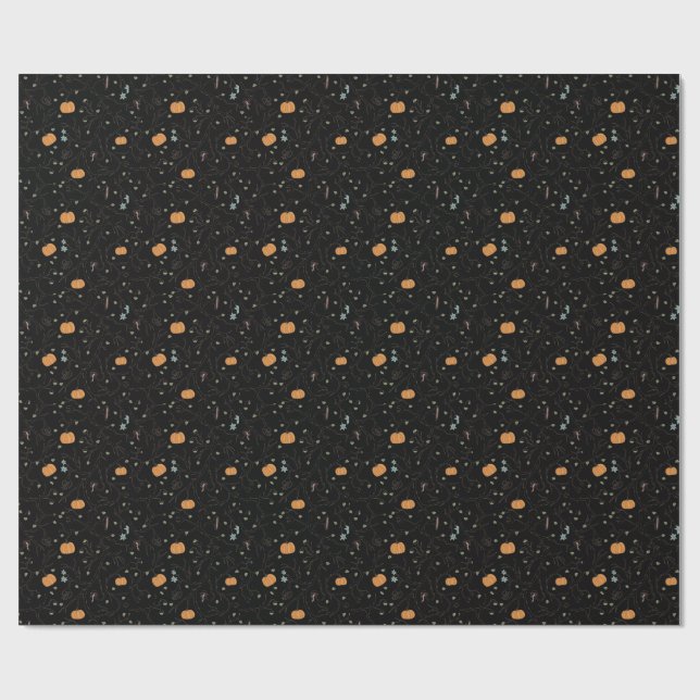Papel De Regalo Vigne effrayante pour Halloween (Superficie plana)