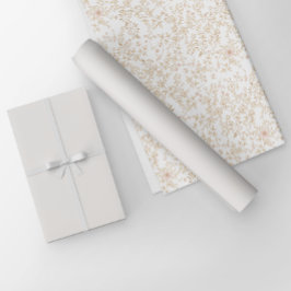 Papel De Regalo Villa griega minimalista color sólido blanco reser