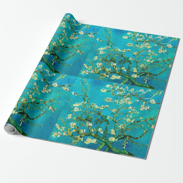 Papel De Regalo Vincent Van Gogh Almond Blossom Bella Artes (Desenrollado)