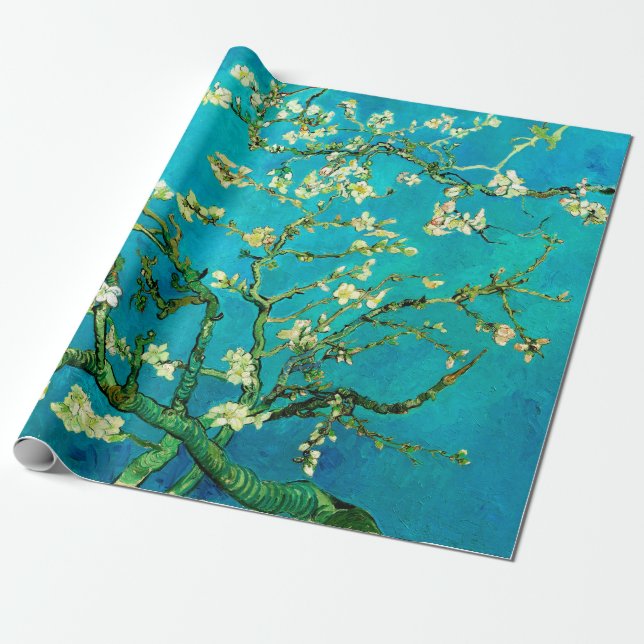 Papel De Regalo Vincent Van Gogh Almond Blossom Bella Artes (Desenrollado)
