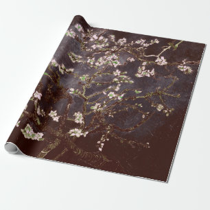 Papel De Regalo Vincent Van Gogh Almond Flores de chocolate