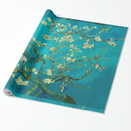 Papel De Regalo Vincent Van Gogh Blossoming Almond Tree Floral Art