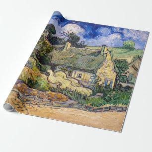 Papel De Regalo Vincent Van Gogh - Cabañas con Tejado en Cordevill