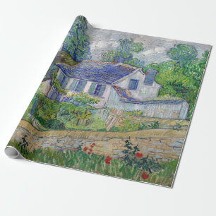 Papel De Regalo Vincent van Gogh - Casas en Auvers