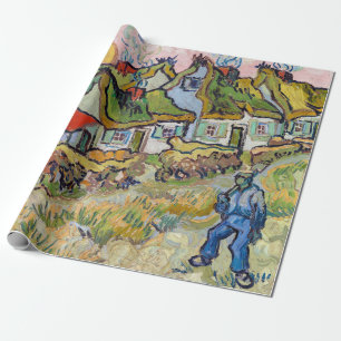 Papel De Regalo Vincent van Gogh - Casas y Figura