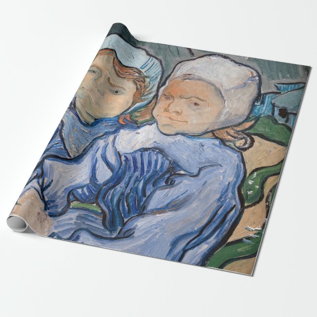 Papel De Regalo Vincent van Gogh - Dos niñas pequeñas (Desenrollado)