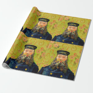Papel De Regalo Vincent Van Gogh El cartero Joseph Roulin