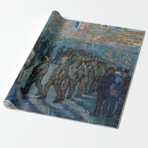 Papel De Regalo Vincent van Gogh - El patio de la cárcel