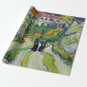 Papel De Regalo Vincent van Gogh - Escalera en Auvers