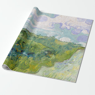 Papel De Regalo Vincent van Gogh Green Wheat Fields, Auvers