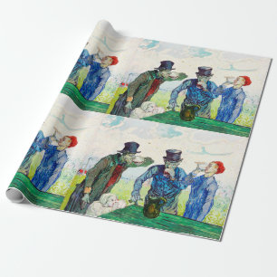 Papel De Regalo Vincent Van Gogh Los Bebedores Arte Fino