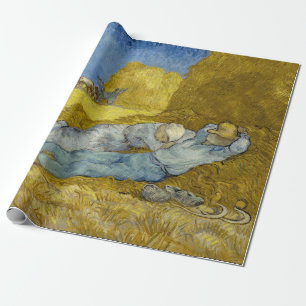 Papel De Regalo Vincent Van Gogh - Mediodía, Descanso del trabajo 