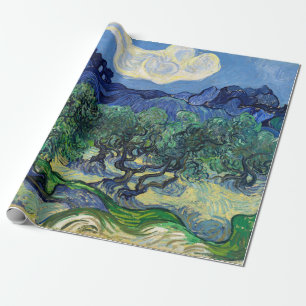 Papel De Regalo Vincent van Gogh - Olivos con los Alpilles