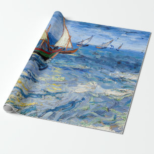 Papel De Regalo Vincent van Gogh - Paisaje marino cerca de Saintes