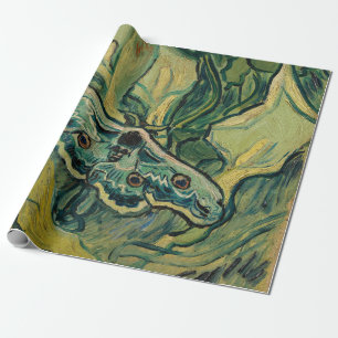 Papel De Regalo Vincent van Gogh - Polilla gigante del pavo real