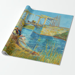 Papel De Regalo Vincent van Gogh - Puente Langlois en Arles #1