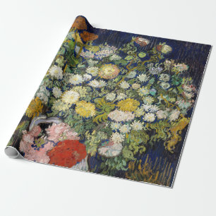 Papel De Regalo Vincent van Gogh - Ramo de flores en un jarrón