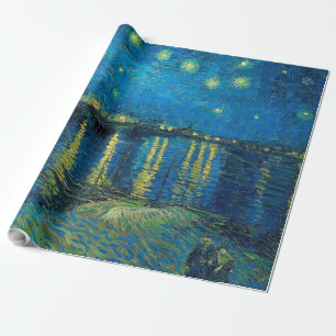 Papel De Regalo Vincent Van Gogh Starry Night Over the Rhone