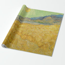 Papel De Regalo Vincent van Gogh - Wheatfield con un pañal