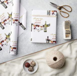 Papel De Regalo Vino de SlipperyJoe's Wine Glasses vino fermentado