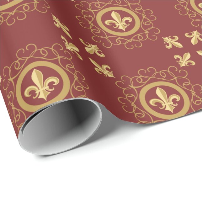 Papel De Regalo Vino francés (Esquina del rollo)