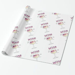PAPEL DE REGALO VINO, MÁS VINO, AÚN MÁS VINO
