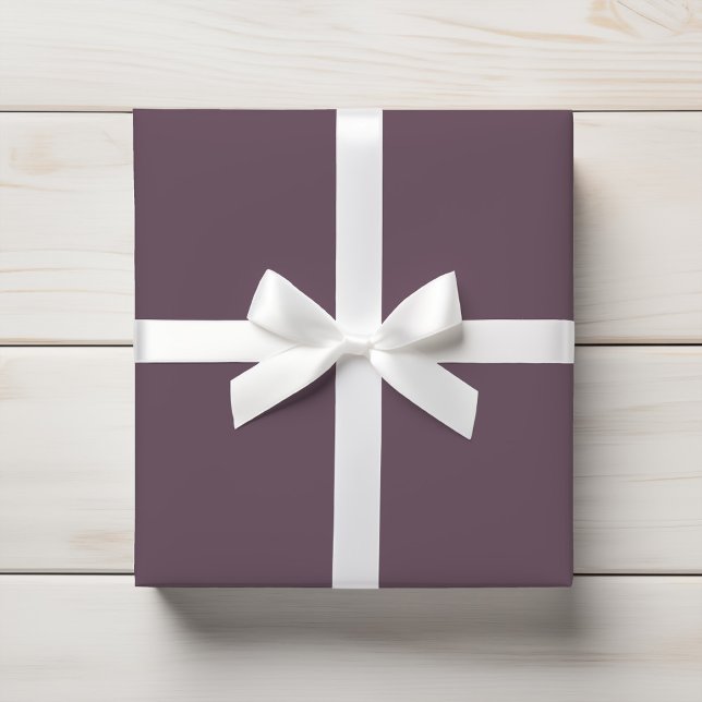 Papel De Regalo Vino mutilado Purple Elegant Solid (Subido por el creador)