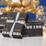 Papel De Regalo Vintage 1955 70th Birthday Wrapping Paper - Retro<br><div class="desc">Papel de envolvimiento de cumpleaños 70th Vintage 1955 - Retro Edición Limitada Envoltura de regalo Celebrar un hito con elegancia usando este papel de envolvimiento de regalo de cumpleaños 70th Edición Limitada 1955. Con un encantador diseño retro inspirado en la estética de los años 50, este artículo añade elegancia nostálgica...</div>