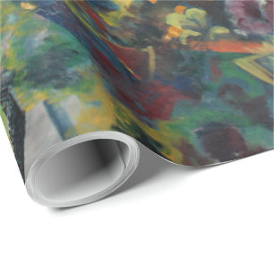 Papel De Regalo Vintage August Macke Dos Chicas