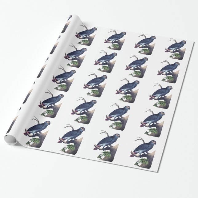 Papel De Regalo Vintage Bird (Desenrollado)