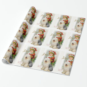 Papel De Regalo Vintage Christmas
