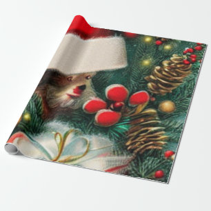 Papel De Regalo Vintage Christmas