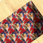 Papel De Regalo Vintage Christmas lámpara de vela purpurina rojo c<br><div class="desc">Vintage lámpara de vela de Navidad purpurina rojo chica papel de envoltura. Vintage diseño retro purpurinoso lindo. Perfecto para coleccionistas vintage o para envolver regalos en temporada de vacaciones para familia y amigos. Para ser más especial, está adornado con un bonito purpurina de imitación. Este diseño también se puede transferir...</div>