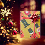 Papel De Regalo Vintage Christmas Nutcraker |<br><div class="desc">Envuelve tus regalos con un encanto intemporal con el Papel de relleno de nueces de Navidad. Este rollo de papel envolvente de alta calidad presenta un diseño clásico de petardos, evocando nostálgicos recuerdos vacacionales. Perfecto para añadir un toque tradicional a tus regalos, haciéndolos destacar maravillosamente bajo el árbol de Navidad....</div>